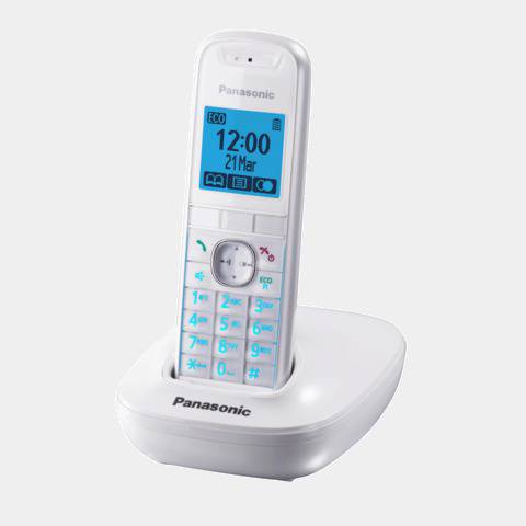 Panasonic Dect Kx-tg5511-spw blanco telefono inalambrico