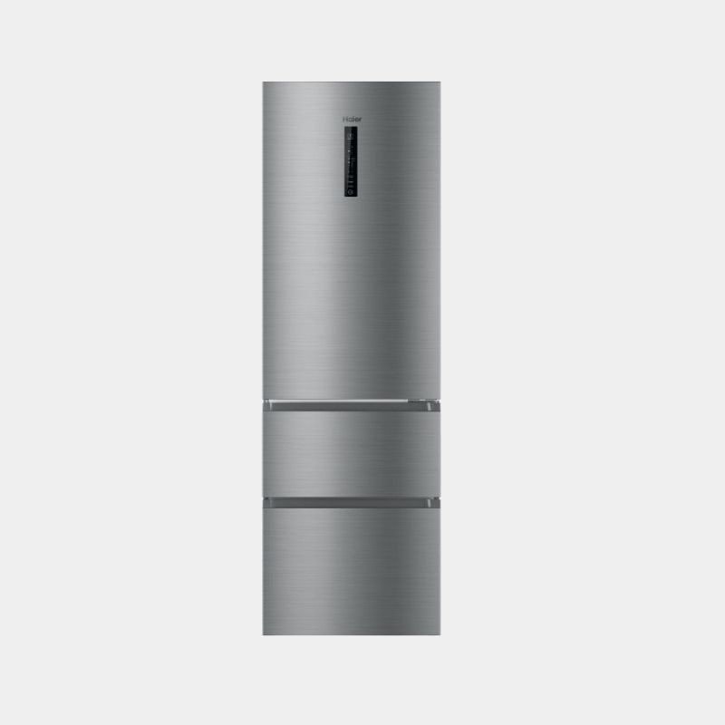 Haier Htr3619enmn frigorifico combi titanium 190x59,5 no frost