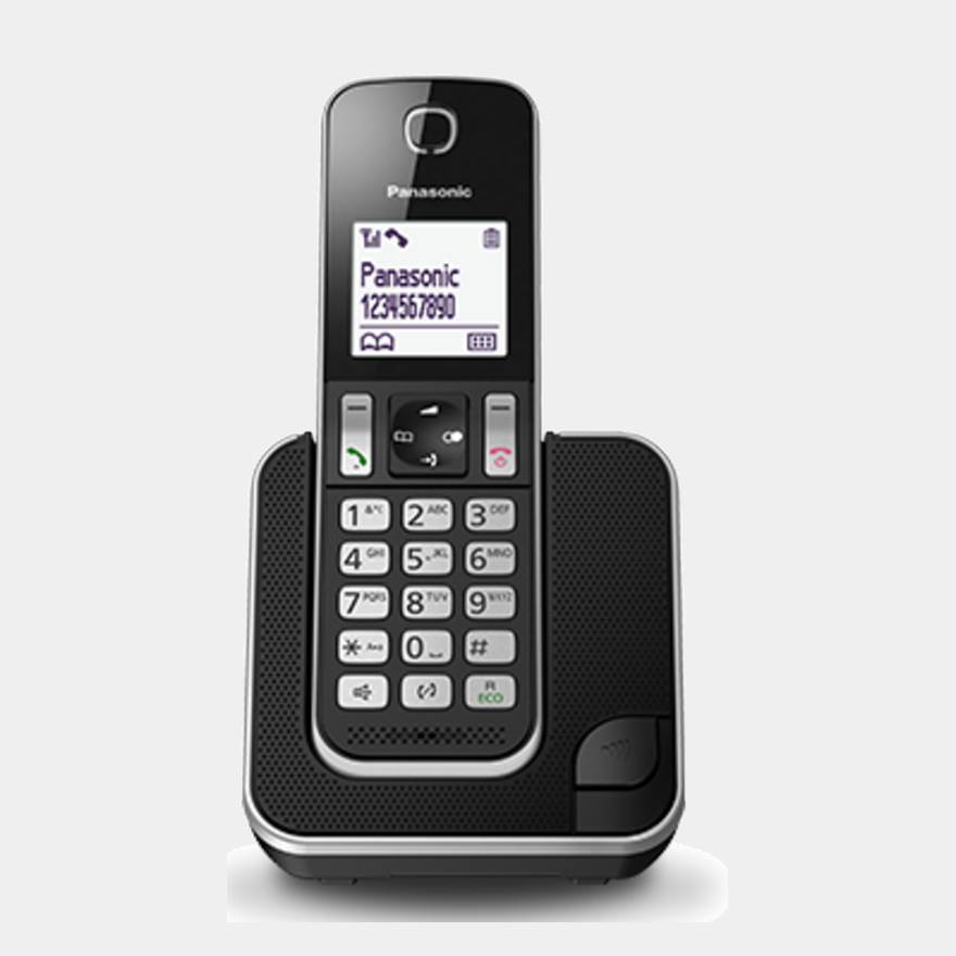 Telefono inalambrico Panasonic Kx-tgd310spb negro manos libres