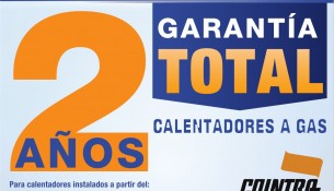 2 años de garantia calentadores Cointra