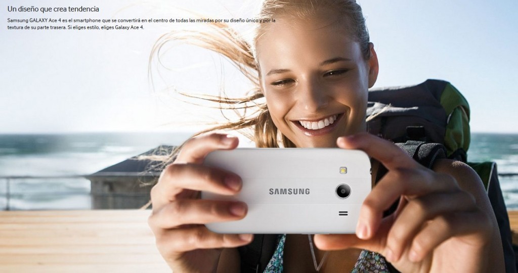Camra de 5 mpx Samsung galaxy Ace 4 