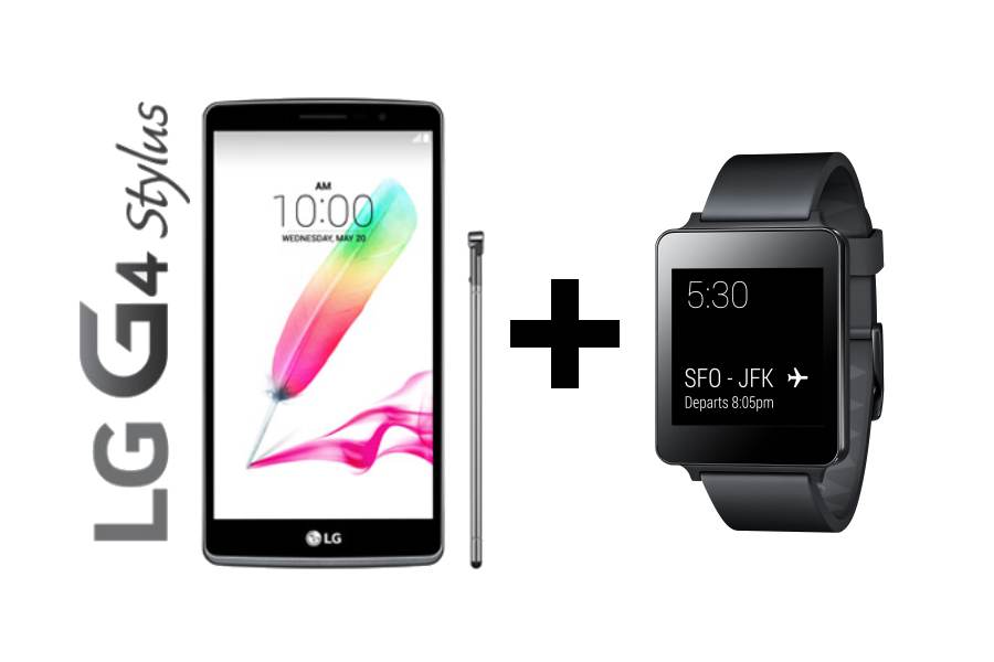 Compra tu LG G4 Stylus con el reloj G Watch