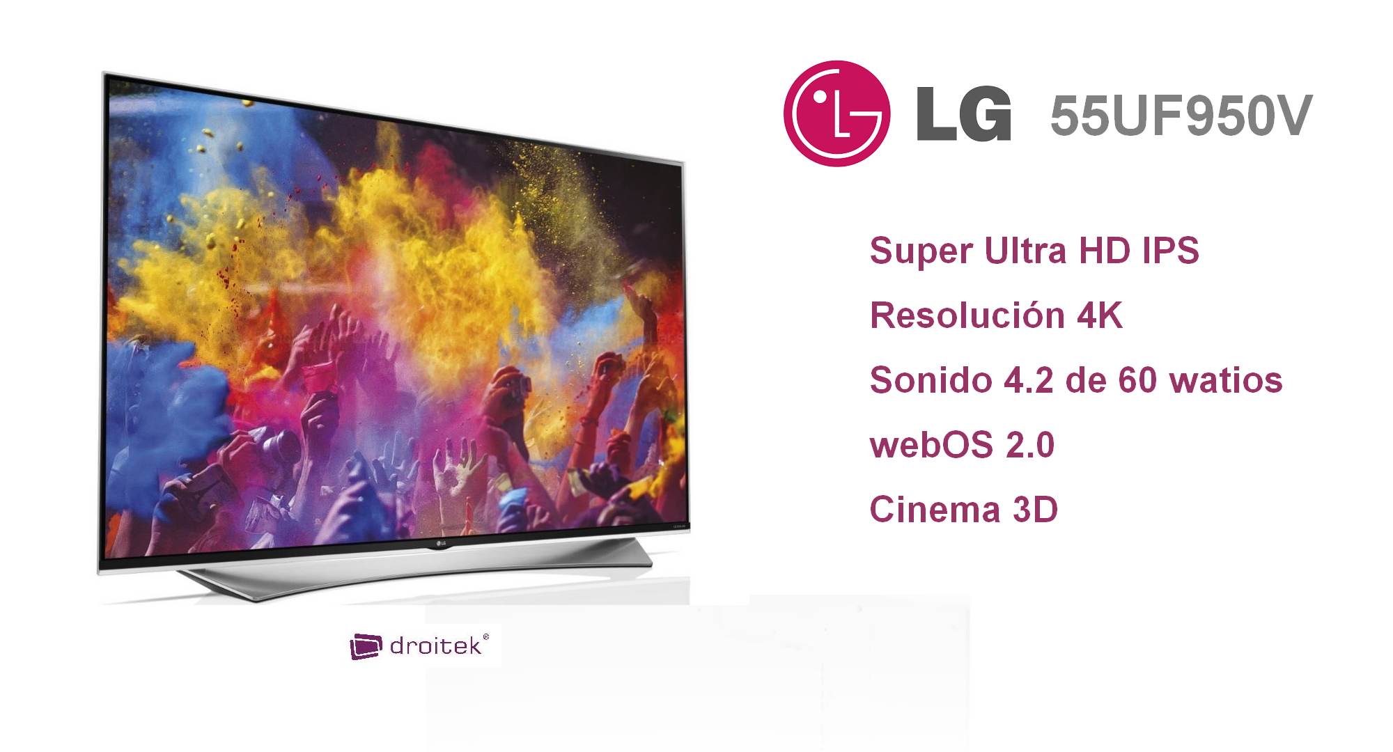 LG 55UF950V TV