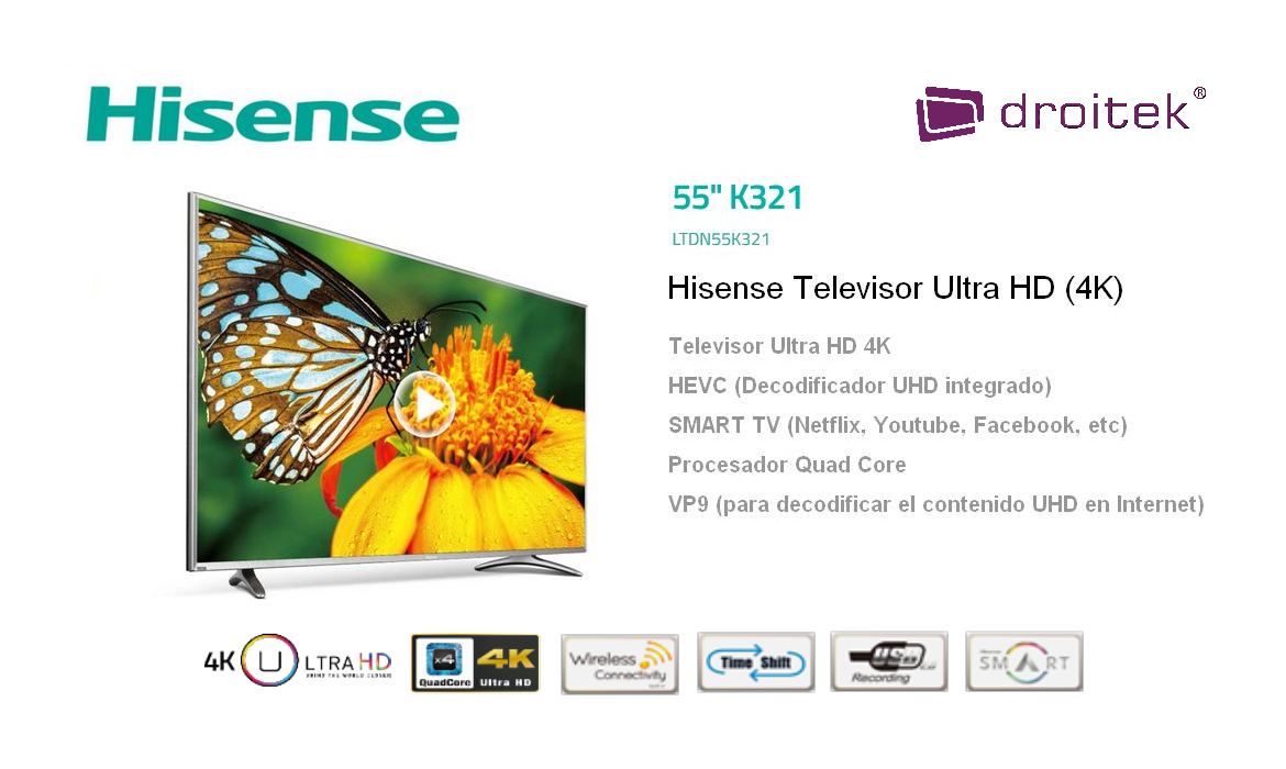 Televisor Hisense 55K321