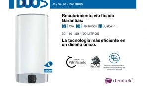 Nuevo termo eléctrico Fleck Duo 5