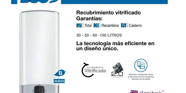 Nuevo termo eléctrico Fleck Duo 5