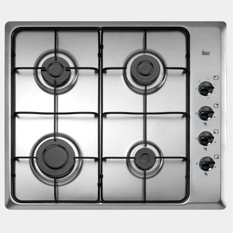 Placa de gas Teka Hlx60 4g AL Gas Natural inox