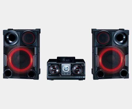 Cadena LG XBOOM CM9730 25.000w Dj 3vias 2CD led