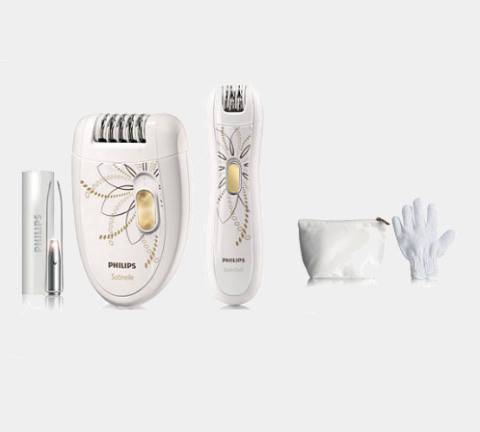 Depiladora Philips Hp-6540 Pack +bikini Trimmer+pinzas