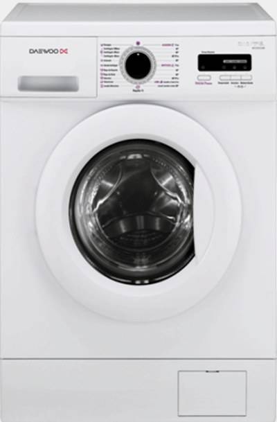 Lavadora de 8kg Daewoo DWDG1081T 1000r A+