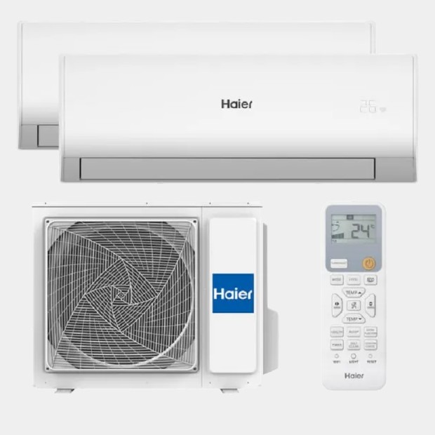 Haier Tide R 25 35 50 acondicionador split 2x1 A++