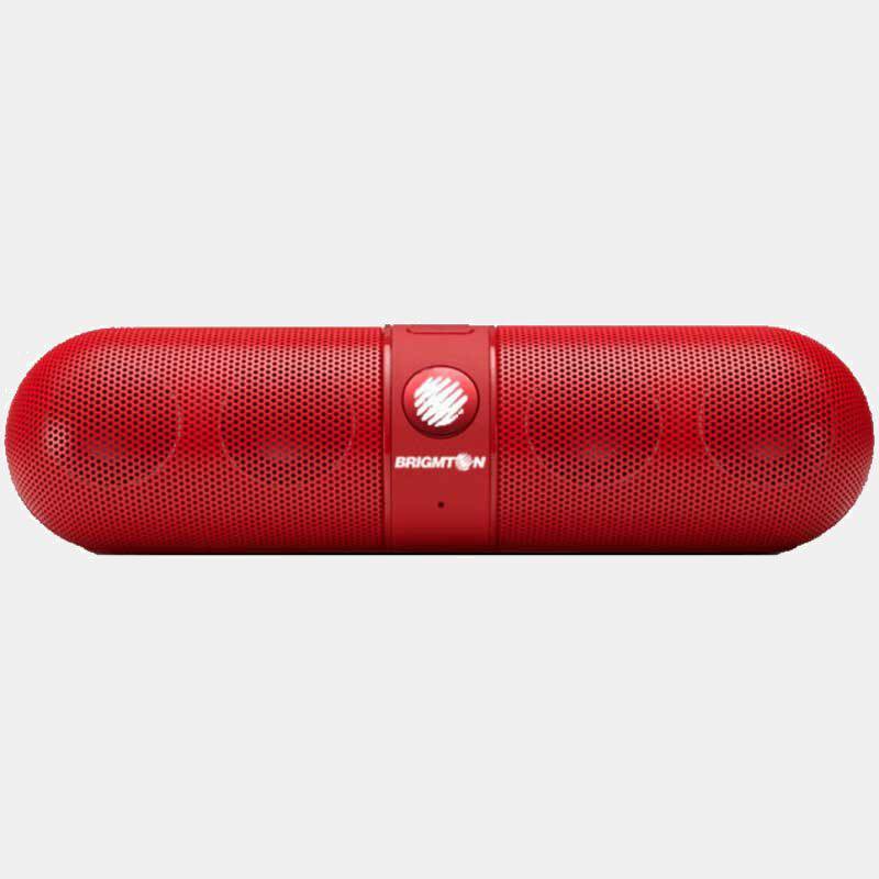 Altavoces Brigmton Bamp-611 Bluetooth Rojo