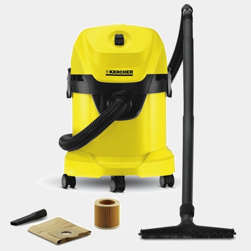 Karcher Wd3/Mv3 aspirador liquido/solido de 1000w