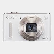Camara Canon SX610 blanca Full HD de 20mpx 18X