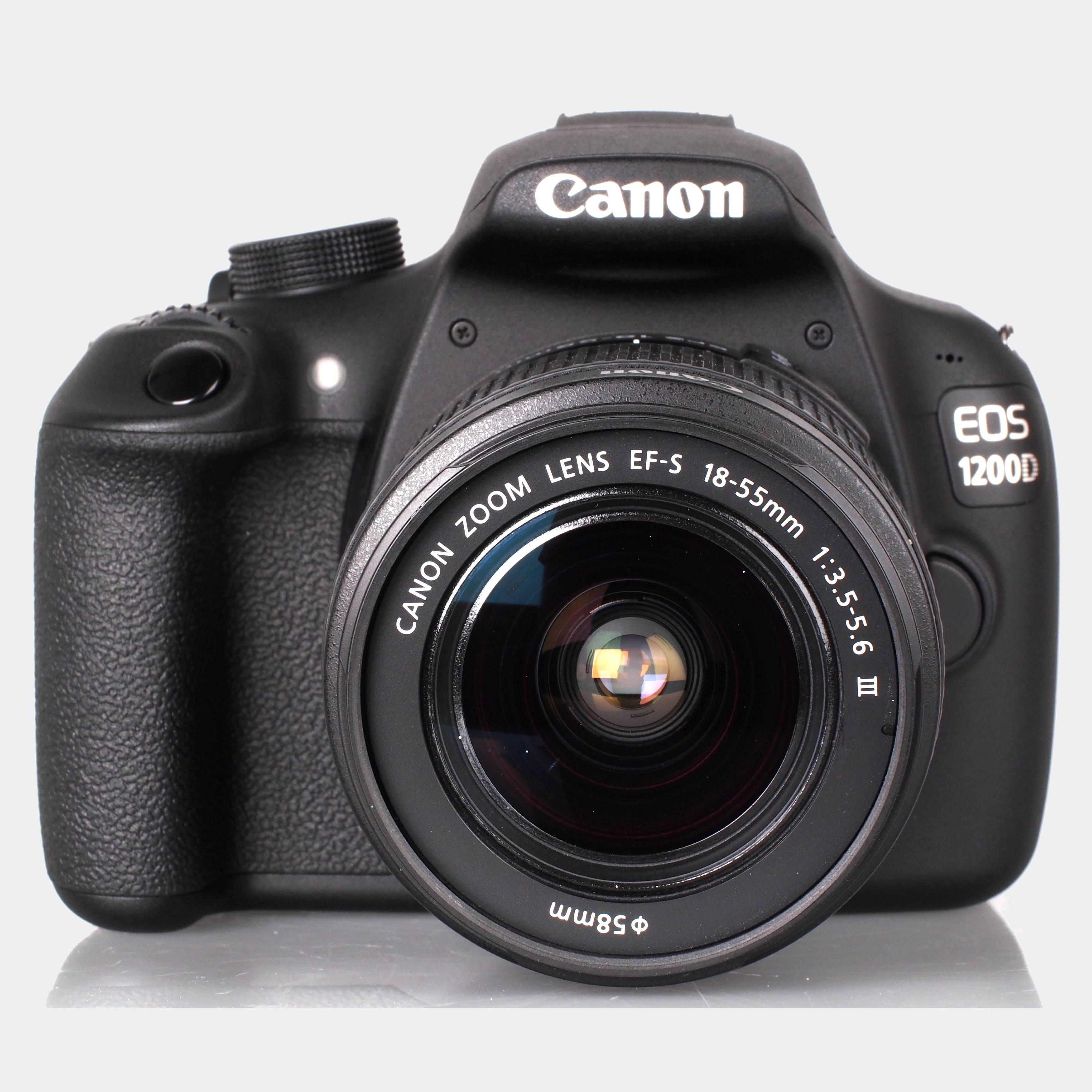 Camara reflex Canon EOS 1200D 18-55 DC bolsa y 8gb