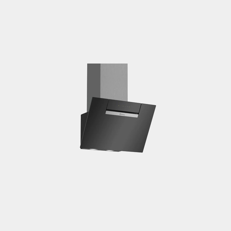 Balay 3bc566gn campana decorativa de 60cm 670m3h Cristal Negro