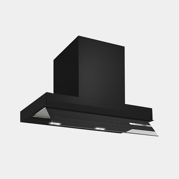 Bosch Dbb67am60 campana decorativa negra 749m3h