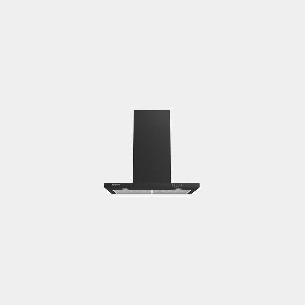 Corbero Vostok760b Campana decorativa negra 70cm 648 M3/h A