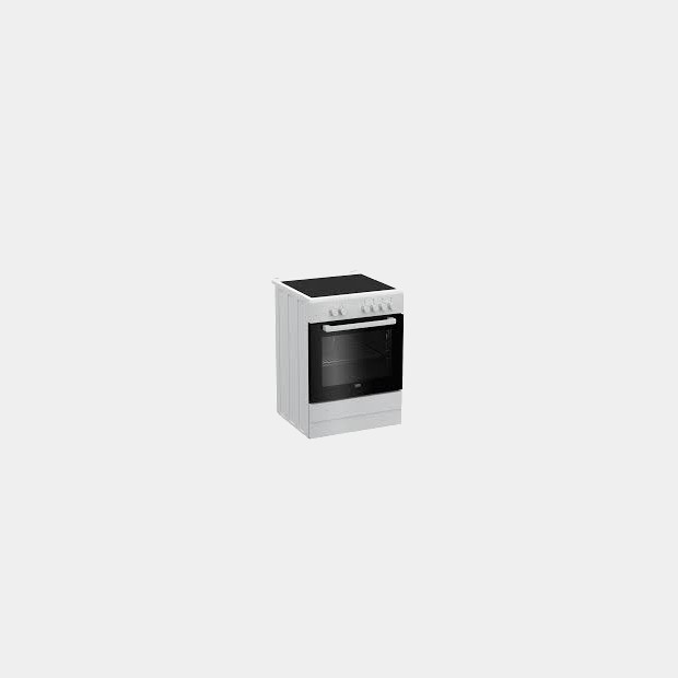 Beko Fss67000gw cocina vitroceramica de 4 fuegos