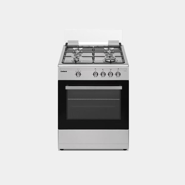 Corbero Ccsf60420bx cocina de gas butano inox 4 fuegos 60x63