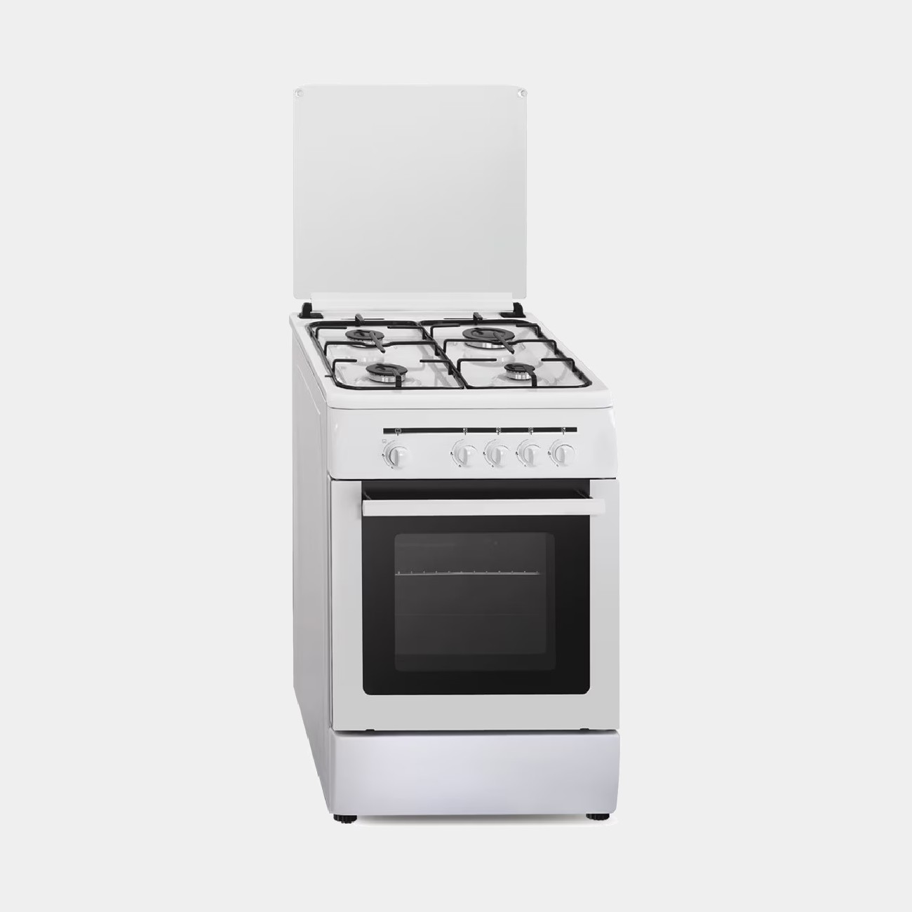 Vitrokitchen Cb55bb cocina de gas butano 4 fuegos 50x55