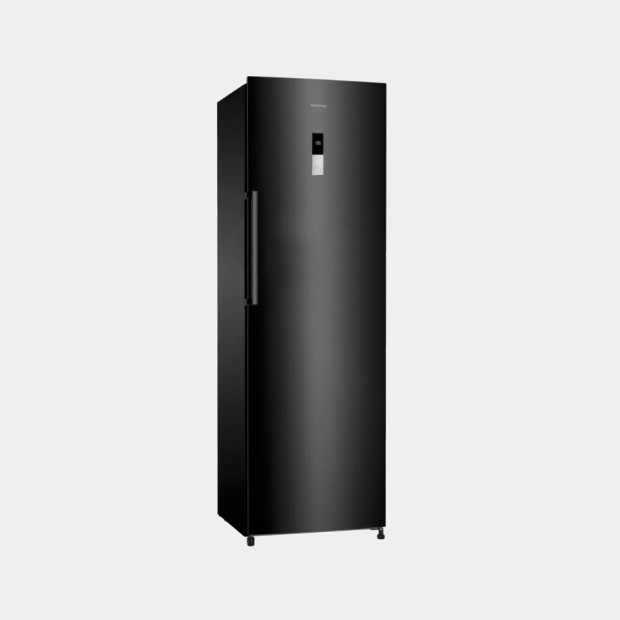 Infiniton Cv19dst Inox negro congelador vertical 185x60 no frost E