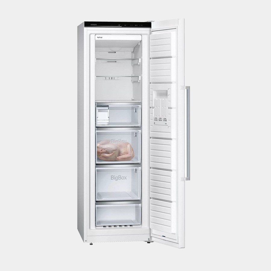 Siemens Gs36nawep congelador vertical 186x60 no frost E