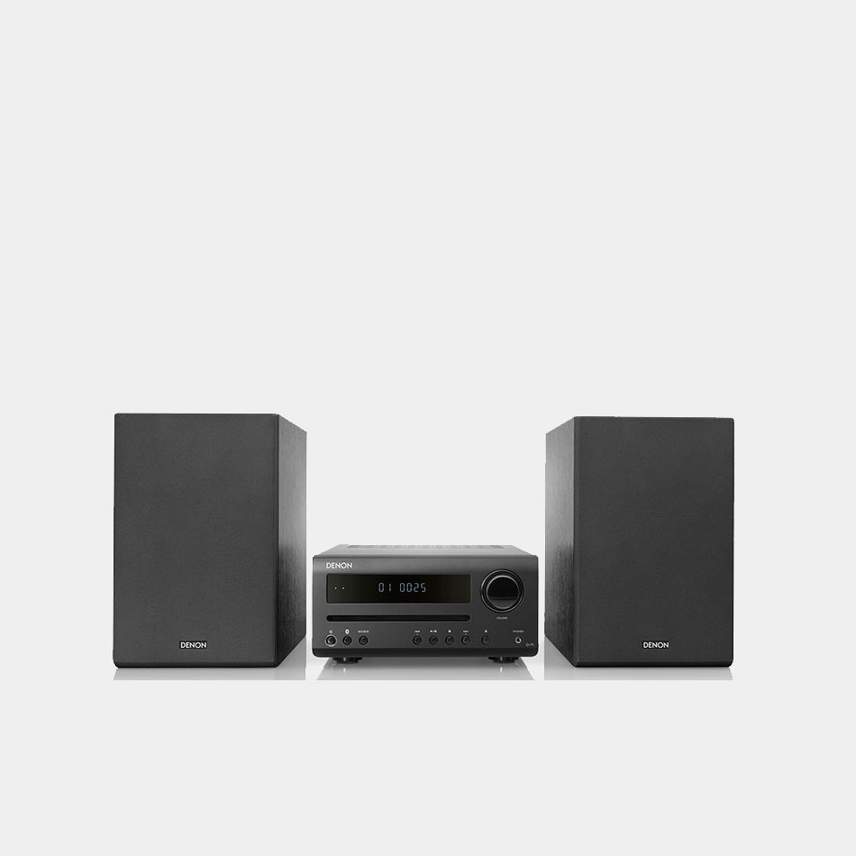 Denon Dt1 Black equipo de sonido con Cd Bluetooth