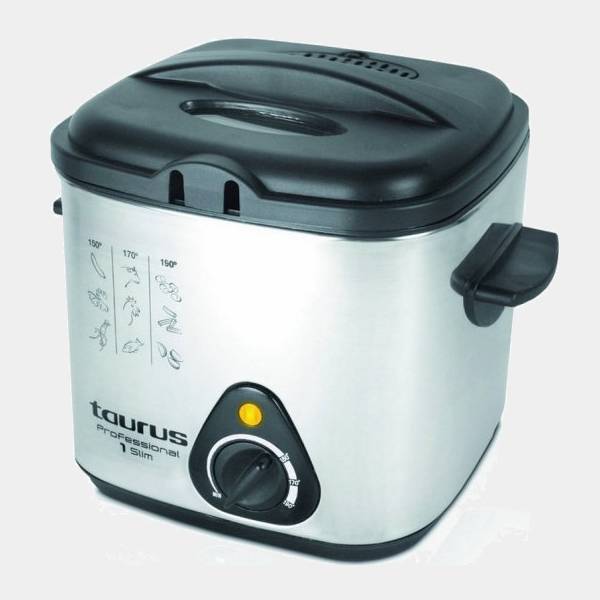 Taurus Profesional 1 ls freidora Slim acero inox