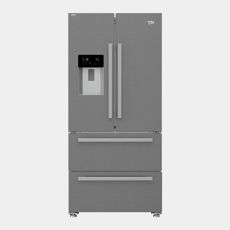 Beko Gne60530dxn frigorifico americano inox 182,5x84 no frost F