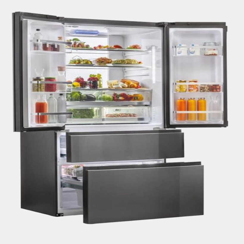 Haier Hb26fsnaaa frigorifico iconic black 190x100 no frost E