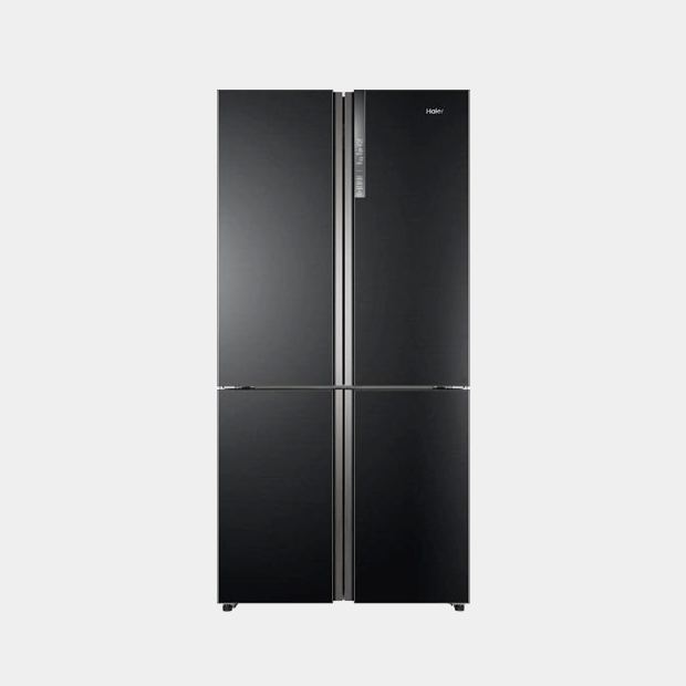 Haier Htf610dsn7 Frigorifico americano negro 190x91 no frost