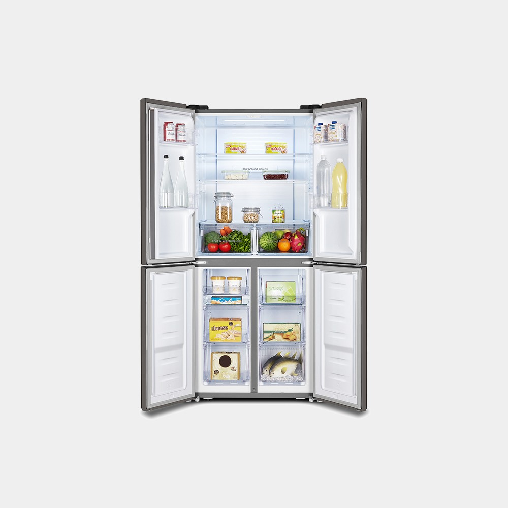Hisense Rq515n4ac2 frigorífico americano inox 4P 181x79,4
