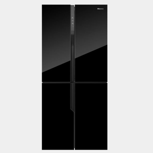Hisense Rq562n4gb1 frigorifico americano negro de 181x79,4 A+