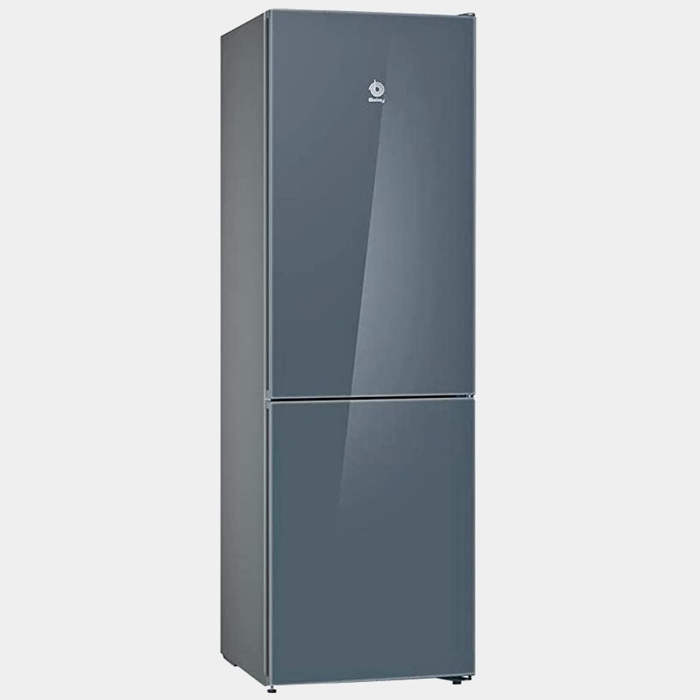 Balay 3kfd565ai frigo combi cristal gris 186x60 no frost D