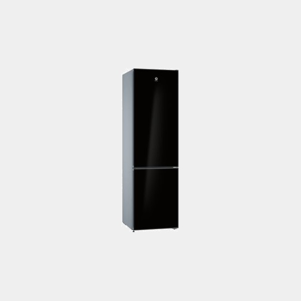 Balay 3kfe765bi frigorifico cristal negro de 203x60 no frost