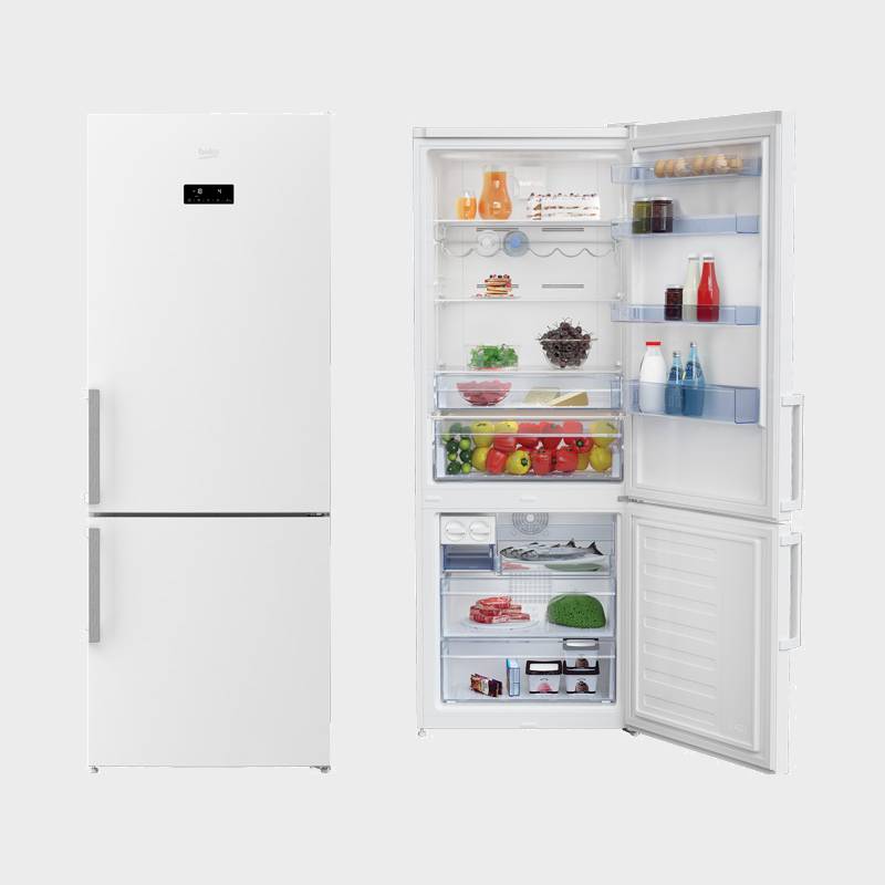 Frigorifico combi Beko Rcne520e31w 192x70  Nf