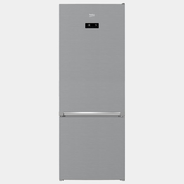 Beko Rcne560e40zxbn frigorifico combi inox 192x70 no frost E