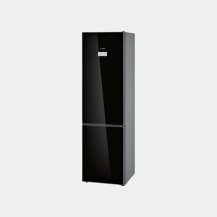 Bosch Kgf39sb45 frigorifico combi 203x60 no frost cristal negro