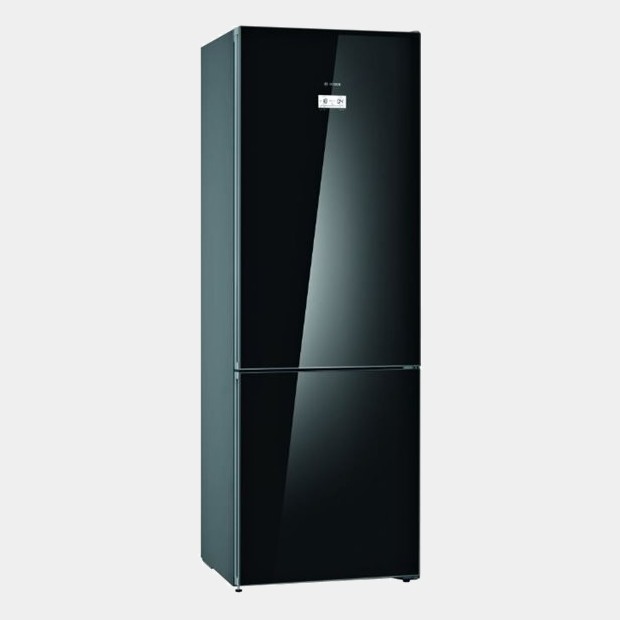 Bosch Kgn49lbea frigorífico combi cristal negro 203x70 no frost