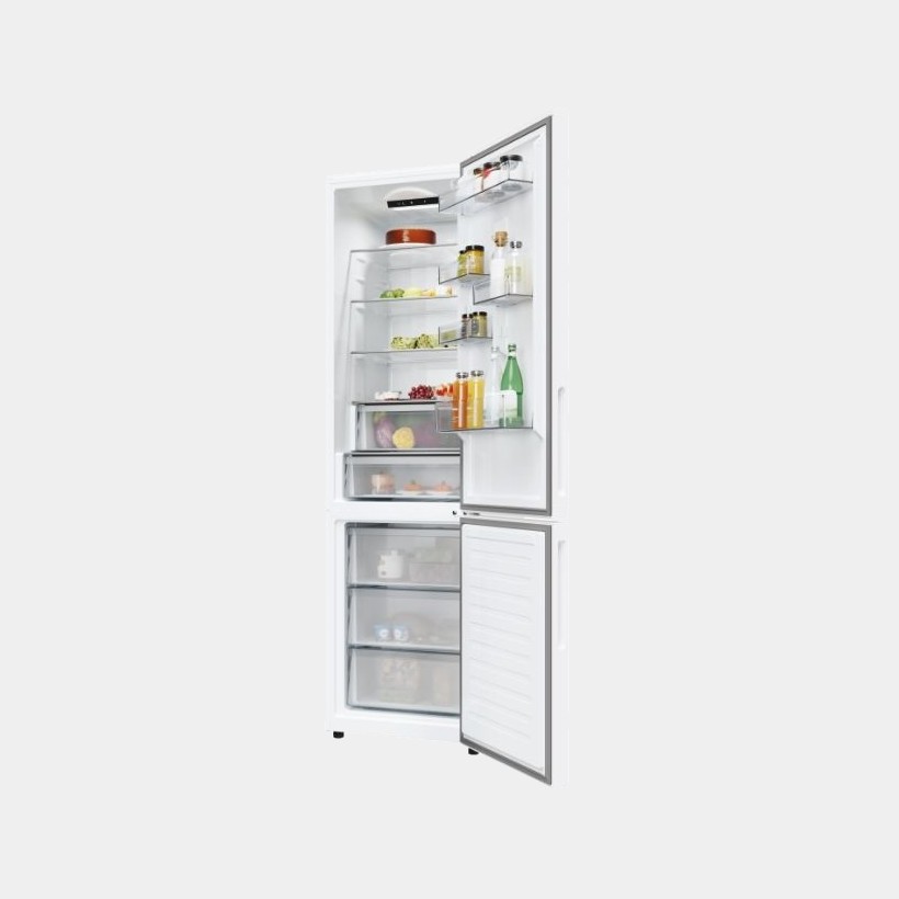 Candy Cncq2t620ew frigorifico combi blanco 205x60 no frost E