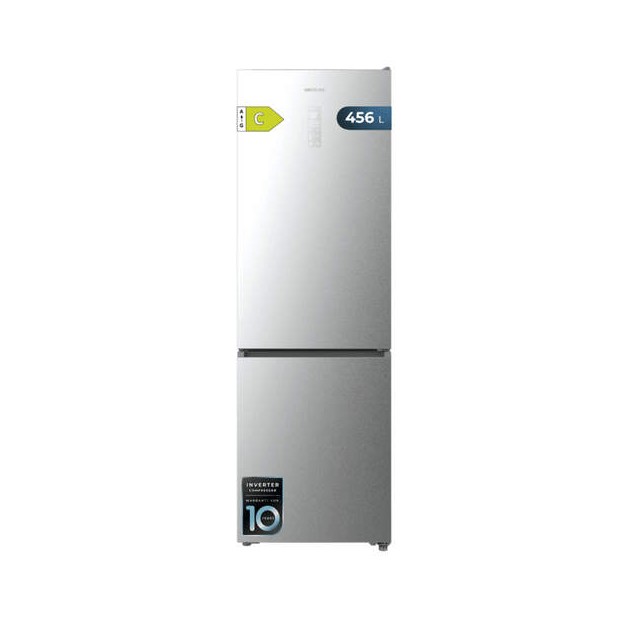 Cecotec 109125 frigorifico combi inox 201x60 no frost E