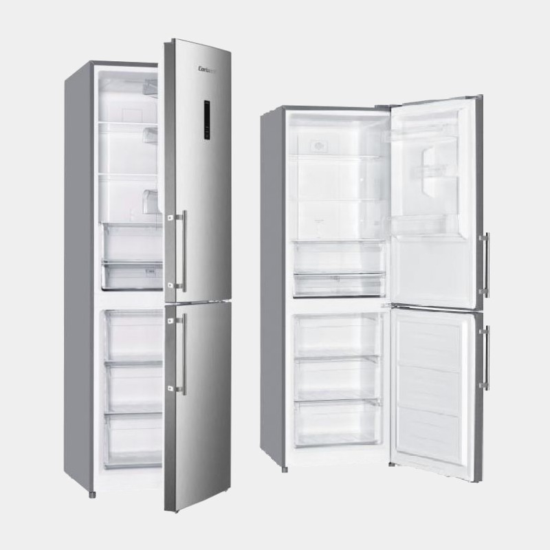 Corbero Cch18519nfinvx frigorífico combi inox 184x60 no frost