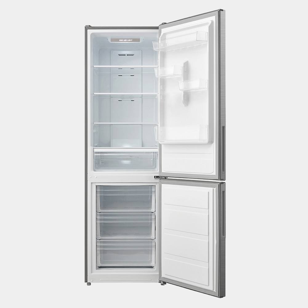 Corbero Ccm18824nfx frigorifico combi inox 188x60 no frost E