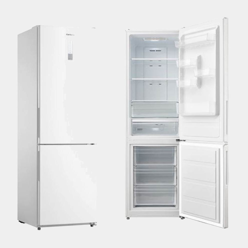 Corbero E-ccm188020edw frigorífico combi inox 188x59.5 no frost E