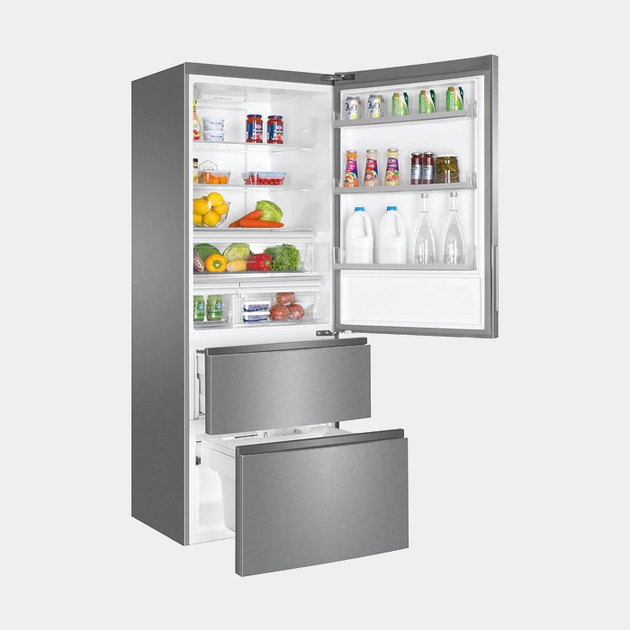 Haier A4fe742cpj frigorÃƒÂ­fico combi inox 190x70 no frost
