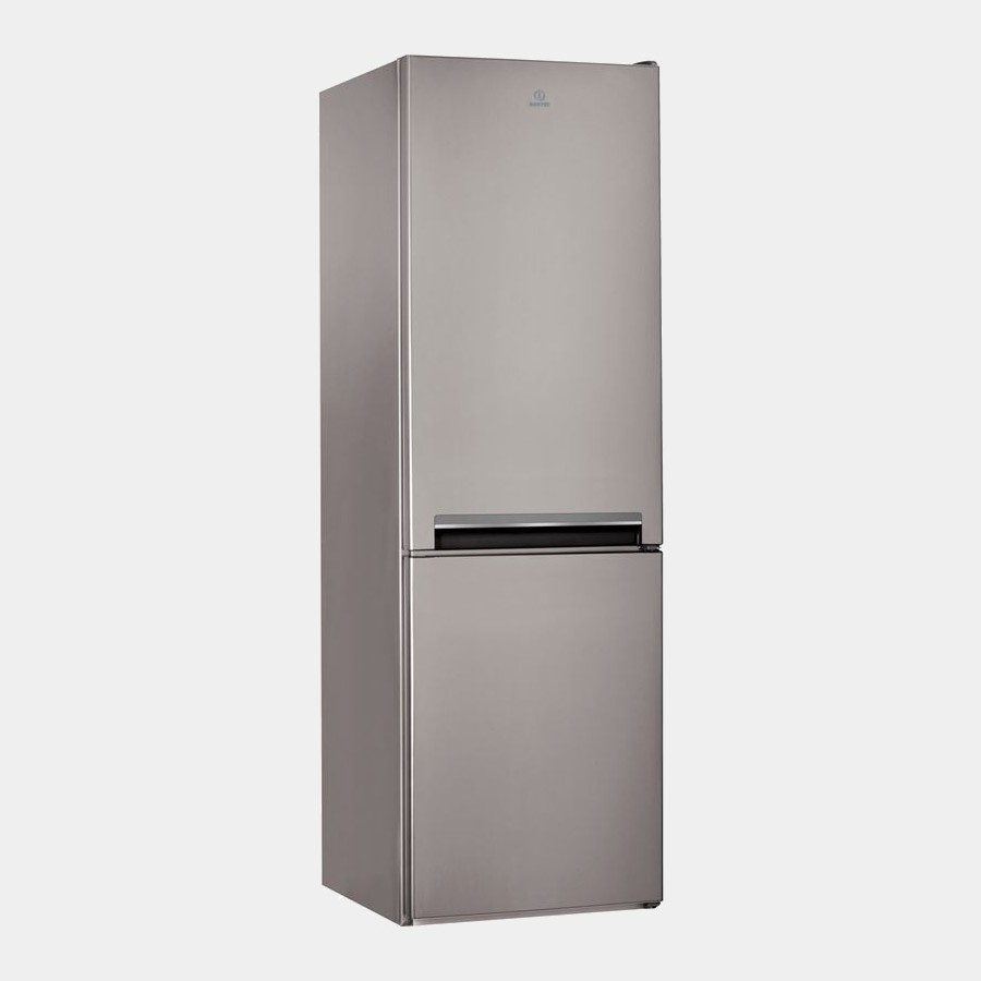 Indesit Li9S2eX frigorífico combi inox 201.3x59.5 no frost E