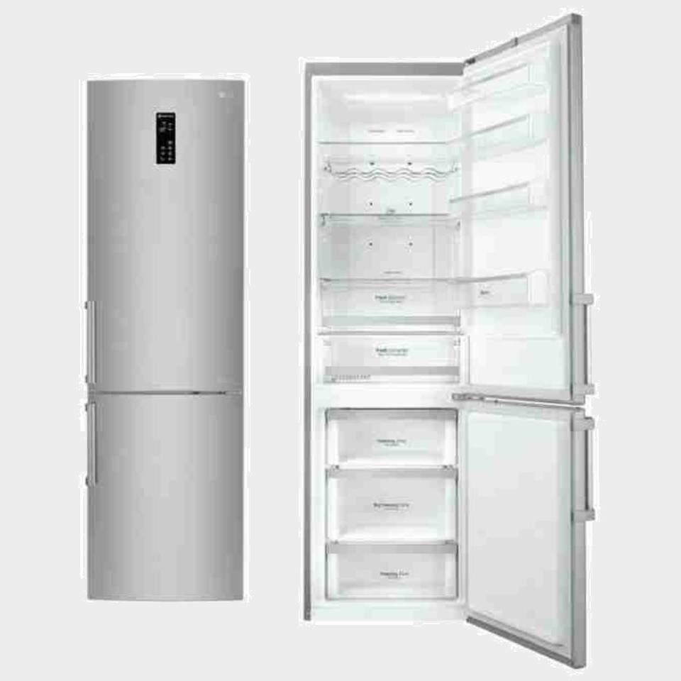 Frigorifico combi LG Gbb60nsfzb 200x60 Nf Inox Lcd Frigorifico combi LG Gbb60nsfzb 200x60 Nf Inox Lcd