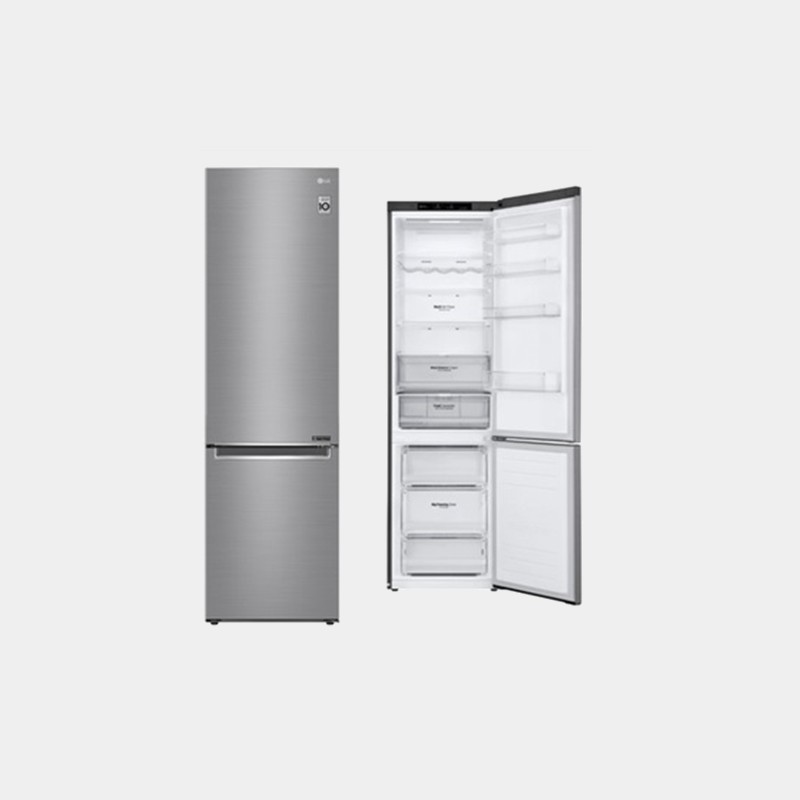 LG Gbb62pzfgn frigorifico combi inox 203x60 no frost D