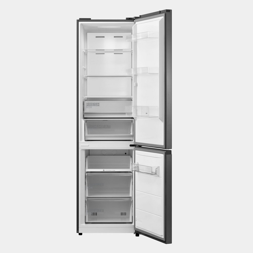 Midea Mdrb521mic46a frigorifico combi Inox 201x60 no frost C